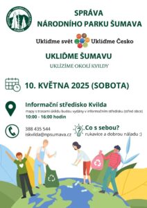 Pozvánka na úklid Šumavy na Kvildě