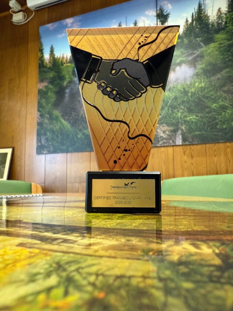 ocenění Transboundary Parks