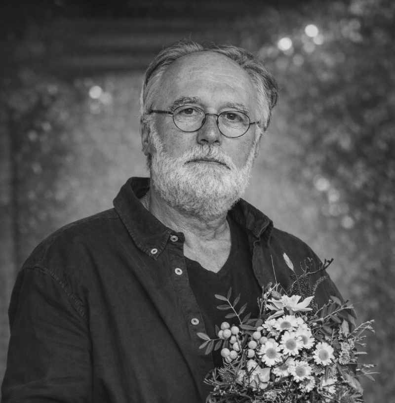 Fotografický portrét zesnulého ředitele NP Podyjí Tomáše Rothröckla