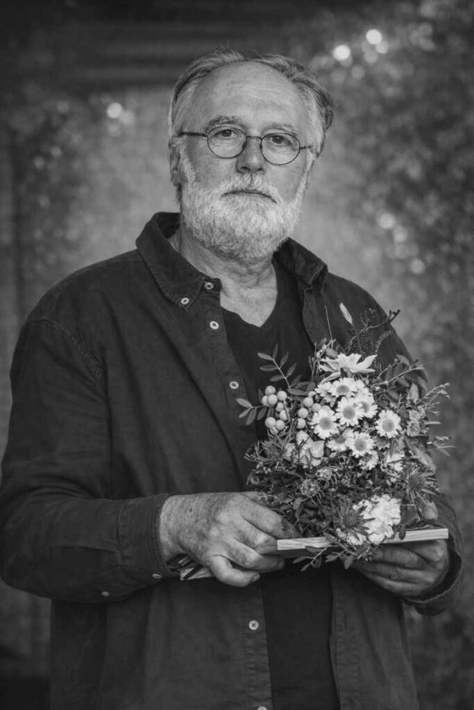 Fotografický portrét zesnulého ředitele NP Podyjí Tomáše Rothröckla