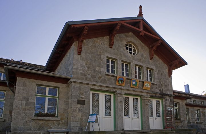 Budova informačního střediska Alžbětín