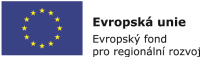 Logo EU Evropský fond pro regionální rozvojo region