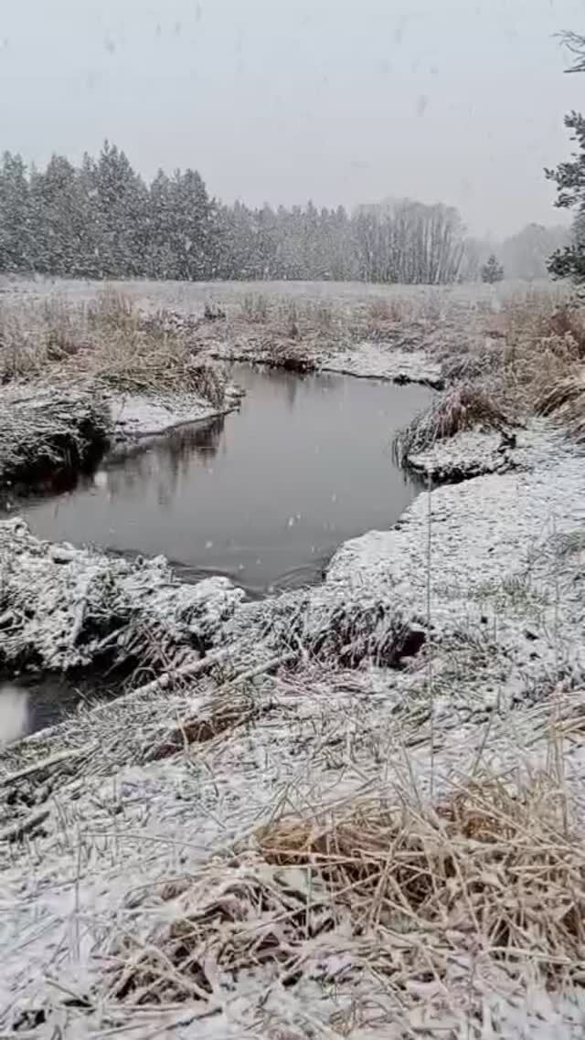 ❄️ Zima se ještě nevzdává.
Pod Novým Světem natáčel Š.Rosenkranz